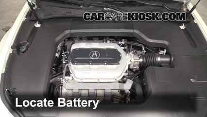 2012 Acura TL 3.5L V6 Batería Limpiar batería y terminales